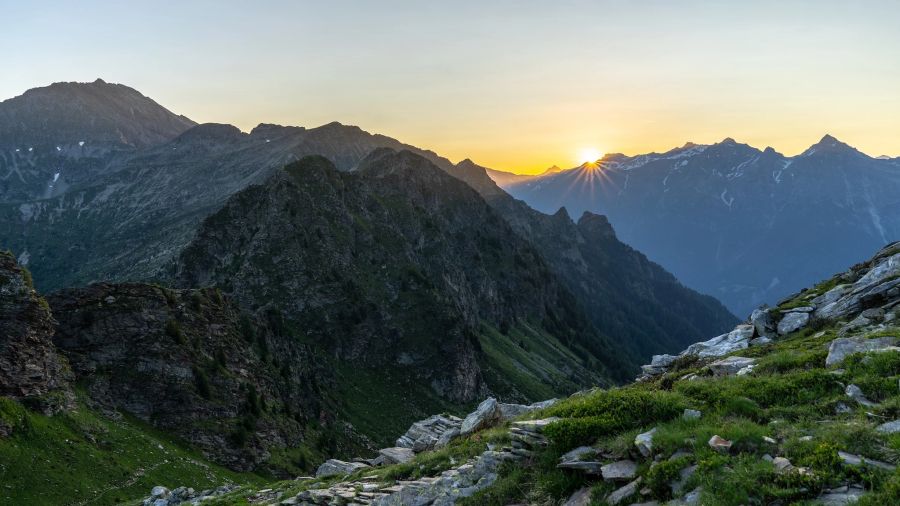 Einsame und ursprüngliche Landschaften im Parco Val Calanca.