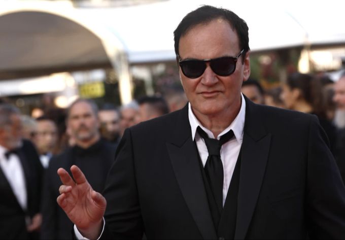 Quentin Tarantino in Cannes. Quentin Tarantino