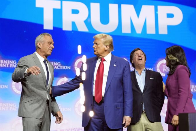 Donald Trump Robert F. Kennedy