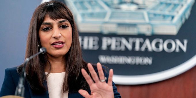 Pentagon-Sprecherin Singh: Nicht hilfreich, öffentlich über Details zu sprechen. (Archivbild) Pentagon-Sprecherin Singh: Nicht hilfreich, öffentlich über Details zu sprechen. (Archivbild)