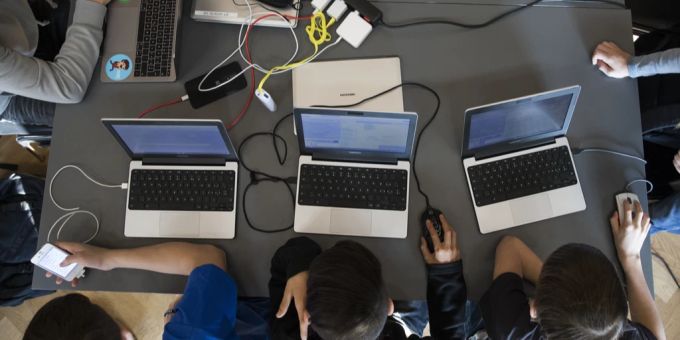 Schüler der Technischen Fachschule Bern. Technischen Fachschule