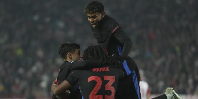 Der FC Barcelona ist weiter souverän unterwegs. FC Barcelona Champions League