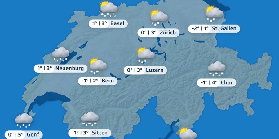 Schnee Wetter