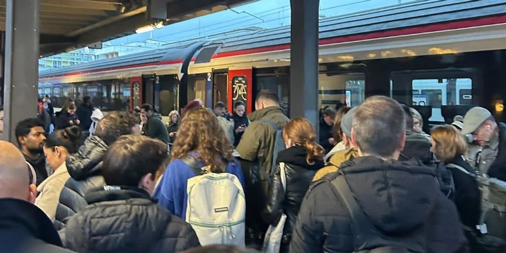 Train route between Zurich and Brugg AG interrupted