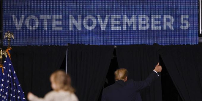 Am 5. November entscheiden die Amerikaner wer Präsendent für die nächsten vier Jahre wird. US-Wahl