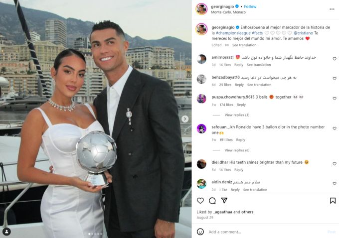 Ronaldo Georgina Rodriguez