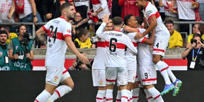 Traumstart für Stuttgart: Deniz Undav sorgte für das frühe 1:0 gegen den BVB in der Bundesliga. Bundesliga