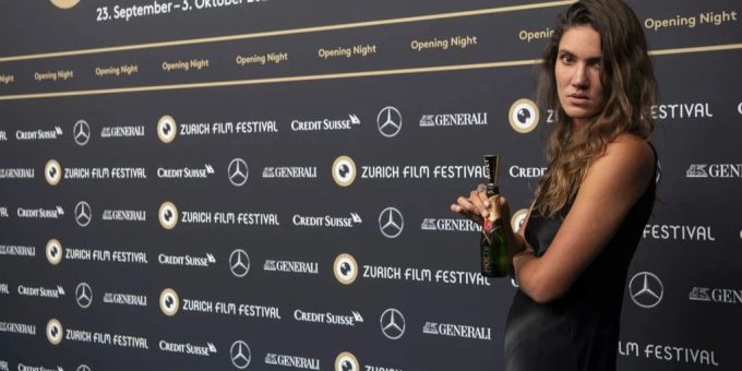 Tamy Glauser im Jahr 2021 beim Zurich Film Festival. Tamy Glauser