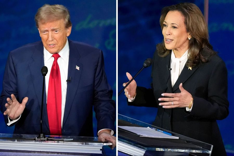 Donald Trump Kamala Harris