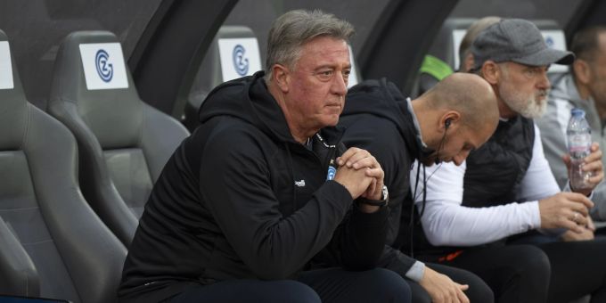 Marco Schällibaum, Trainer von GC, beim Derby gegen den FCZ. Marco Schällibaum GC FCZ