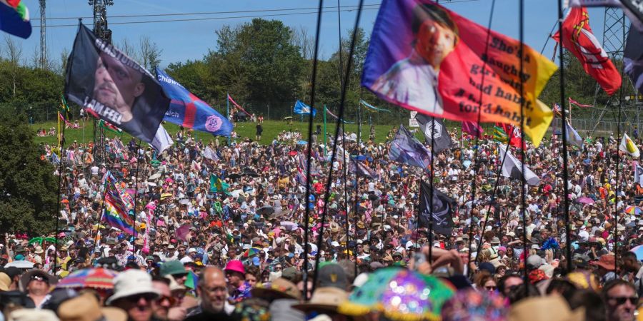 Glastonbury ist das grösste Musikfestival in Grossbritannien. (Archivbild)