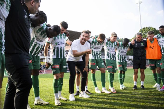 Enrico Maassen scheint bei seinen Spielern den richtigen Ton zu finden. fc st.gallen