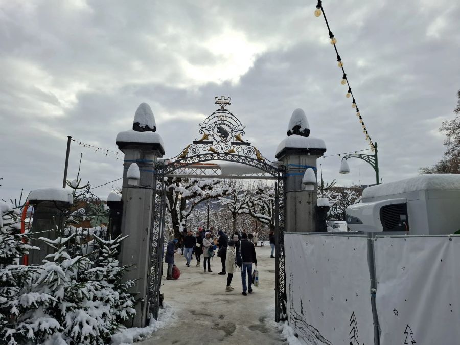 Am Samstag zeigt sich zwar zeitweise die Sonne, der Schnee bleibt aber grösstenteils liegen.