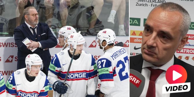 Eishockey-WM Schweiz Norwegen Cadieux