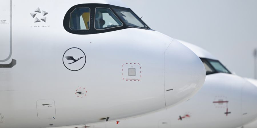 ARCHIV - Flugzeuge der Lufthansa und der Lufthansa CityLine stehen am Flughafen München. Als Reaktion auf hohe Kerosinpreise legt die Lufthansa erste Flugzeuge still. Foto: Sven Hoppe/...