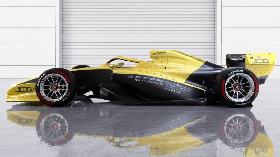 Optisch orientiert sich das Auto stark an der neuesten Auto-Generation der Formel 1.