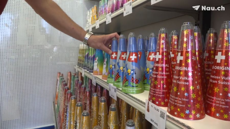 Auch der Globi-Vulkan bleibt dieses Jahr in den Läden zurück.