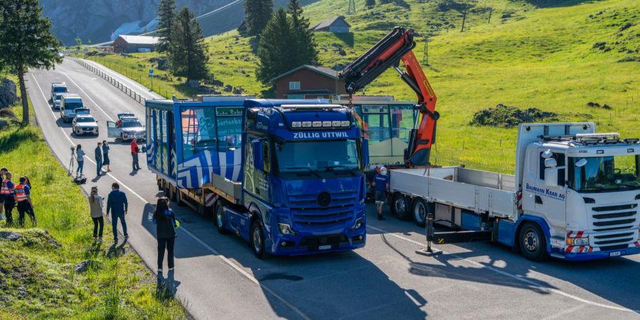 Säntis Kabine Transport