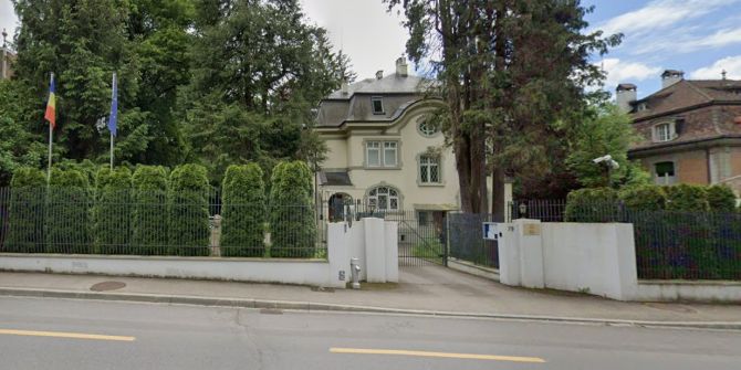 rumänische Botschaft Bern
