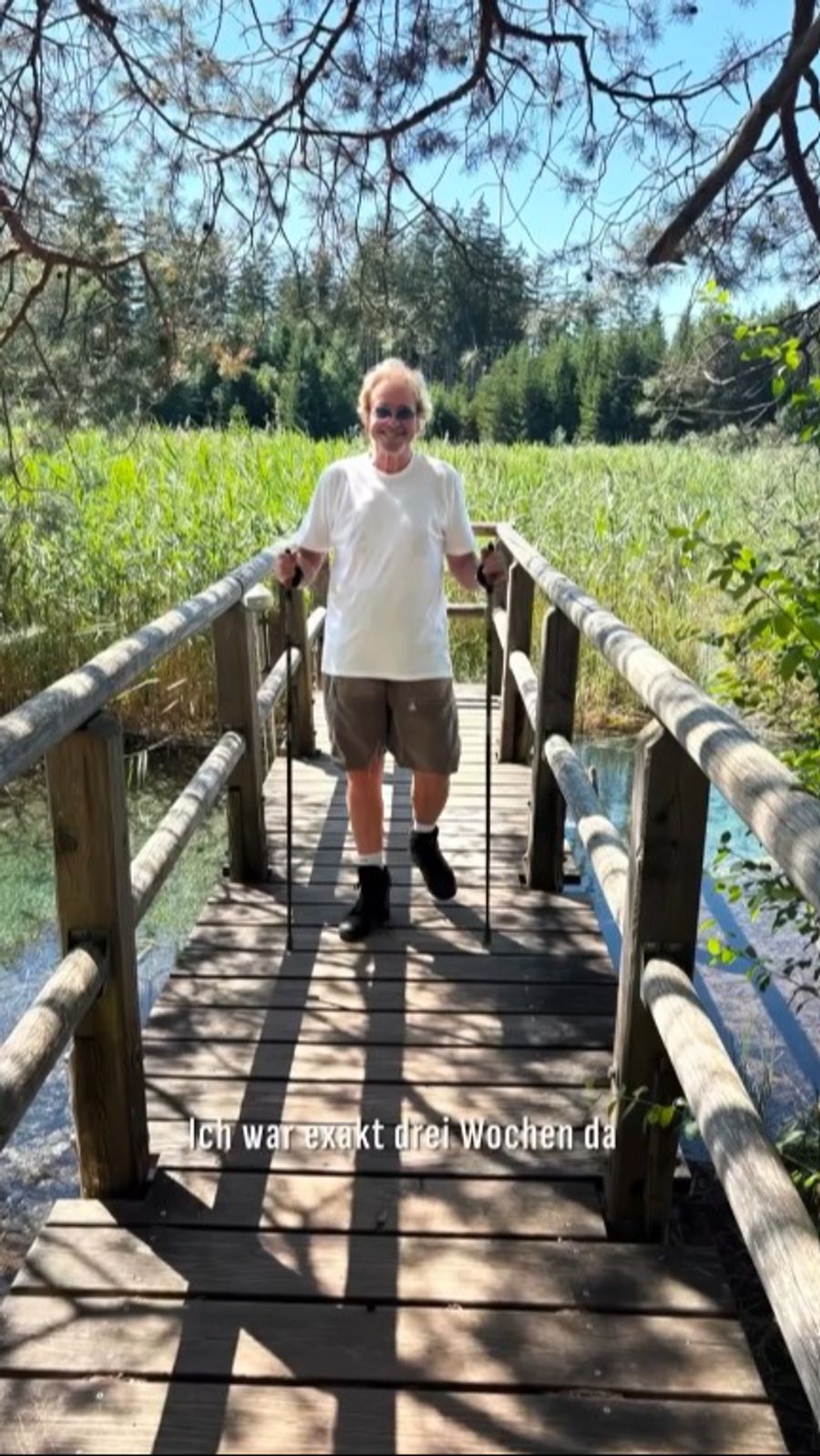 Drei Wochen verbrachte Thomas Gottschalk in der Lauterbacher Mühle bei Seeshaupt. Die Reha habe ihn wieder auf die Beine gebracht.