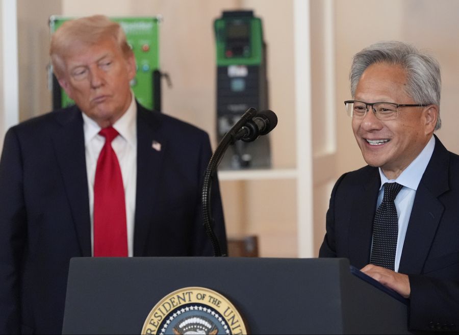 Durch den Boom von KI und die Verbindung zu Donald Trump sprang ordentlich etwas raus für ihn.