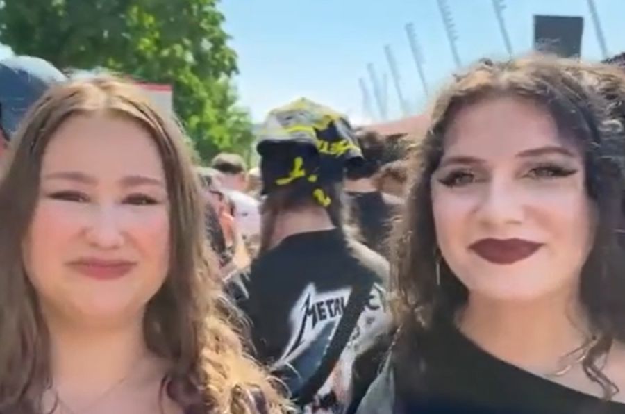 Nina (21) und Lavinia (28) nehmen die Hitze gelassen – sie sei «aushaltbar».