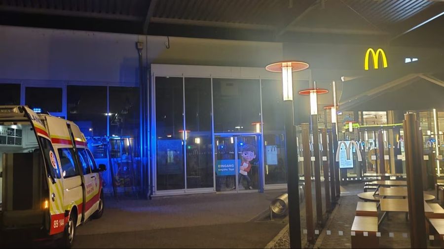 In dieser McDonald’s-Filiale in Wien brachte Monica ihr Baby zur Welt.