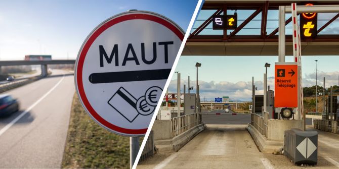 Frankreich stellt auf mehreren Autobahnabschnitten schrittweise auf ein digitales Mautsystem ohne Schranken um. Bezahlt wird erst nach der Durchfahrt online.