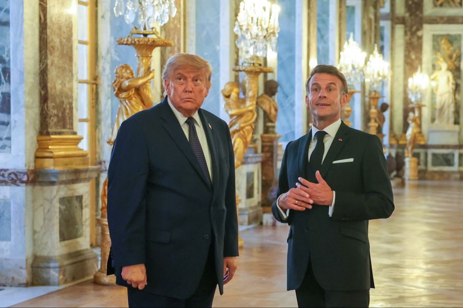 Trump hatte am 17. Juni im Schloss Versailles ein Rahmenabkommen mit dem Iran unterzeichnet.