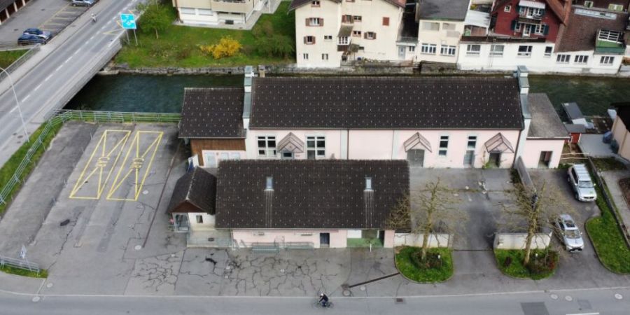 Das ehemalige Schlachthaus in Sarnen wird im Baurecht ausgeschrieben.