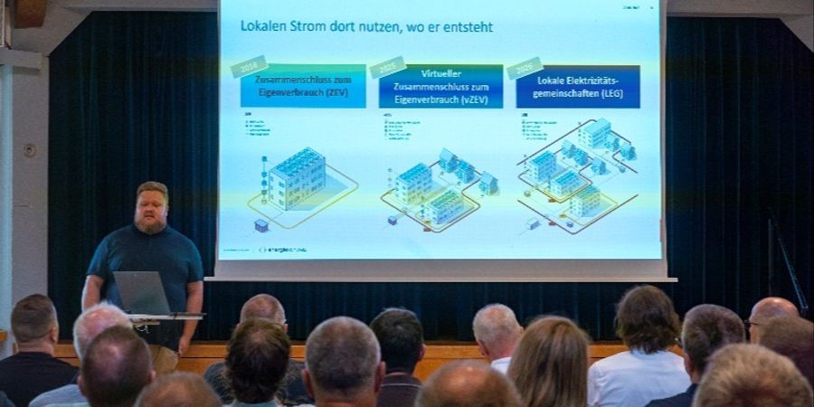 Naturpark Thal Infoanlass Solarstrom