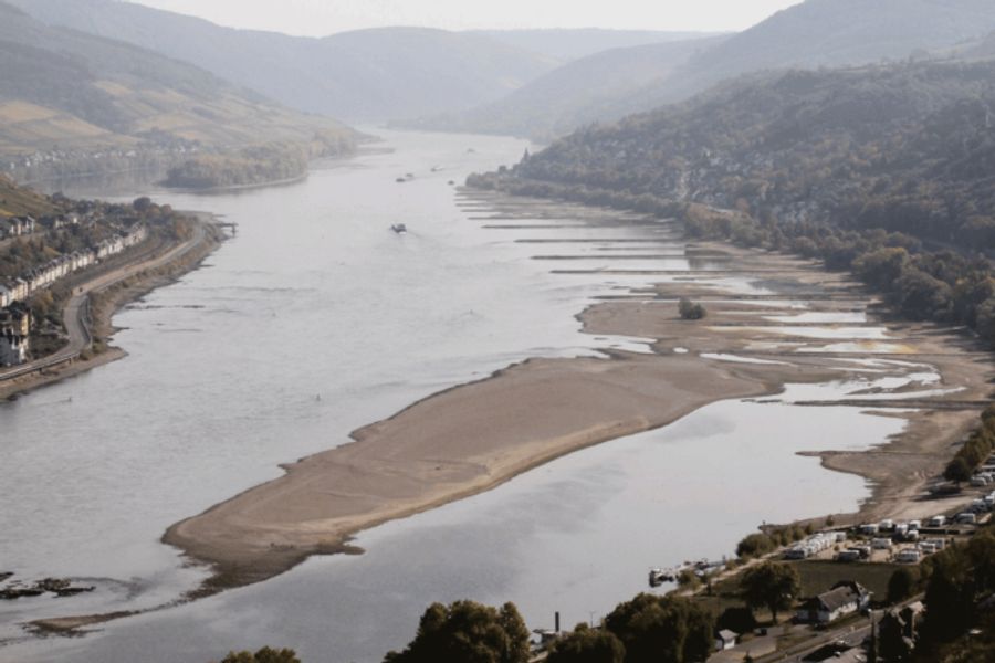 Rhein Niedrigwasser