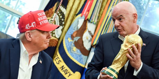 Trump Fifa Gianni Infantino