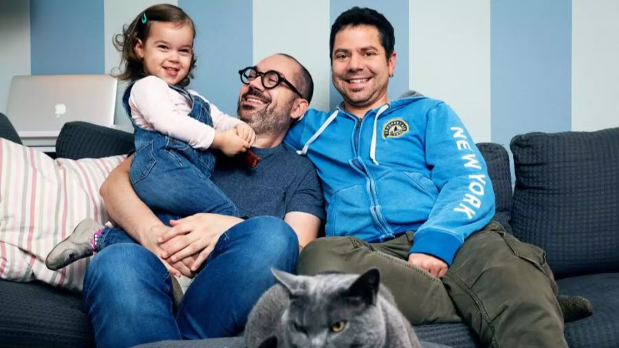 Mit ihrer Reise zur Leihmutter in den USA bewegte das Paar 2020 in «SRF bi de Lüt: Familiensache» Hunderttausende TV-Zuschauer.