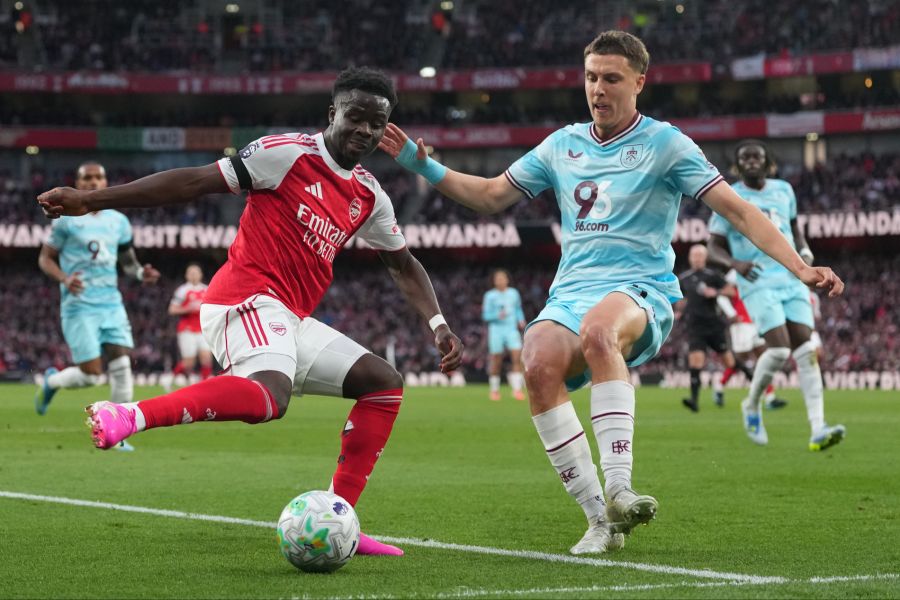 Arsenal Premier League Burnley
