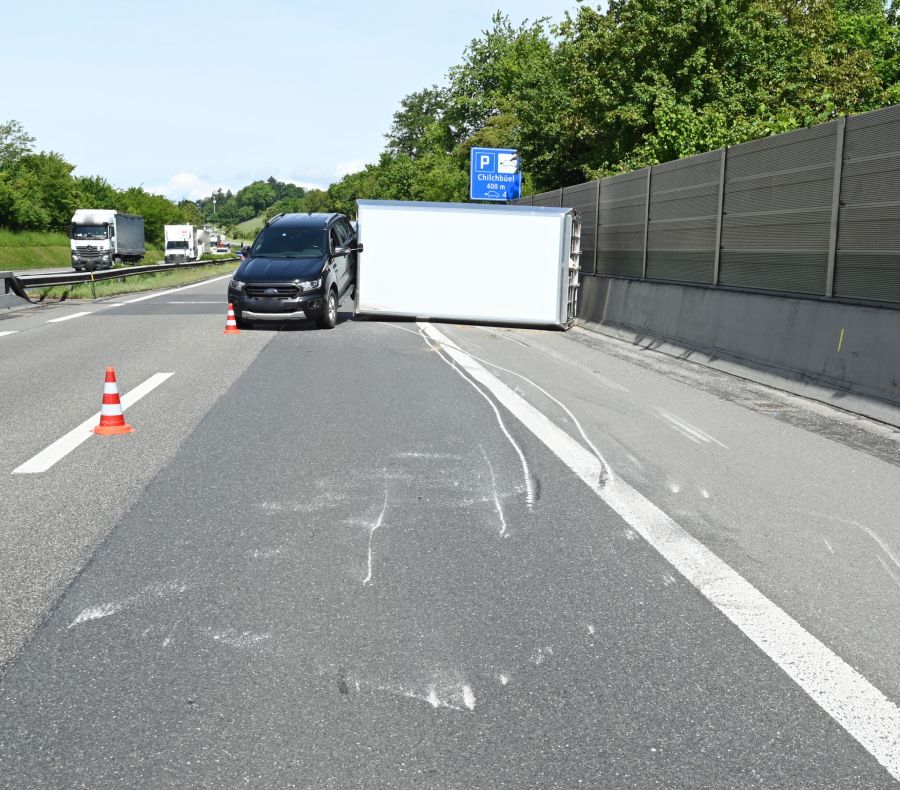 Unfall A2 Sempach