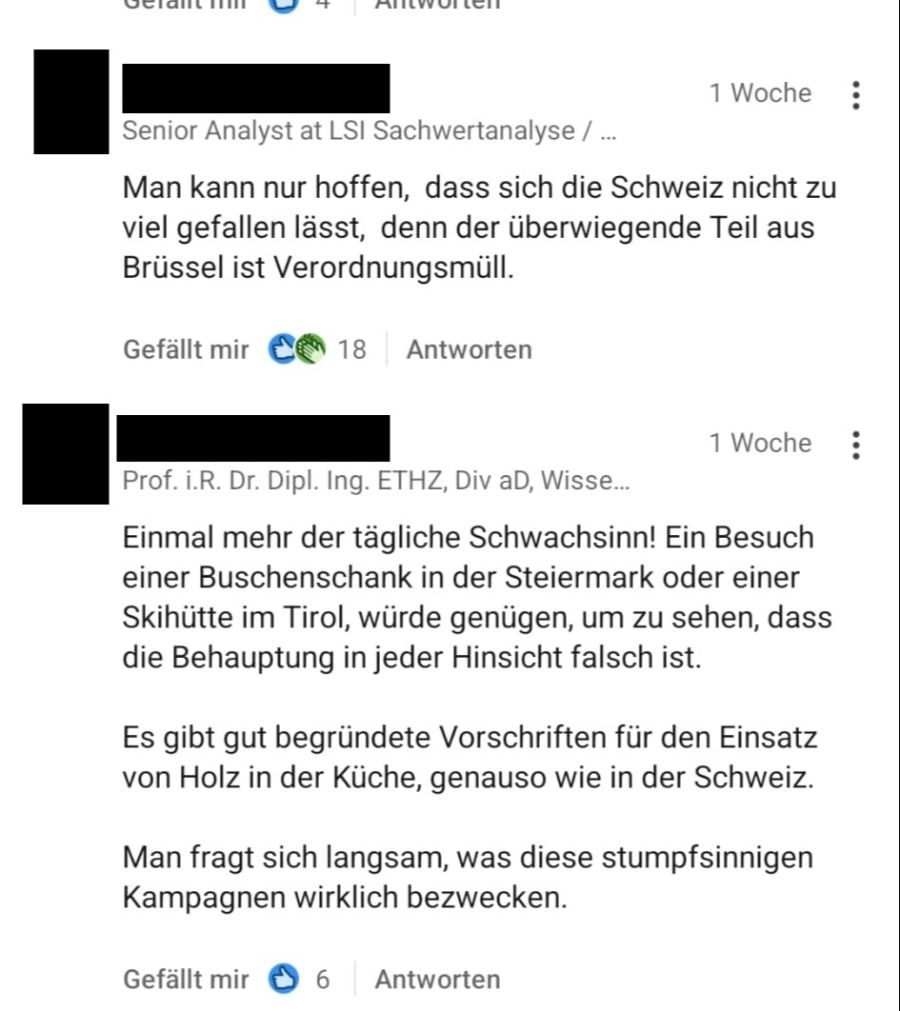 Das angebliche Verbot löst Wut aus. Doch einige äussern in den Kommentaren auch Skepsis.