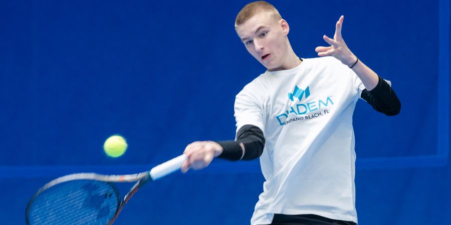 Filip Tasic vom TC CIS Wase ist der Topfavorit in der Kategorie U18.