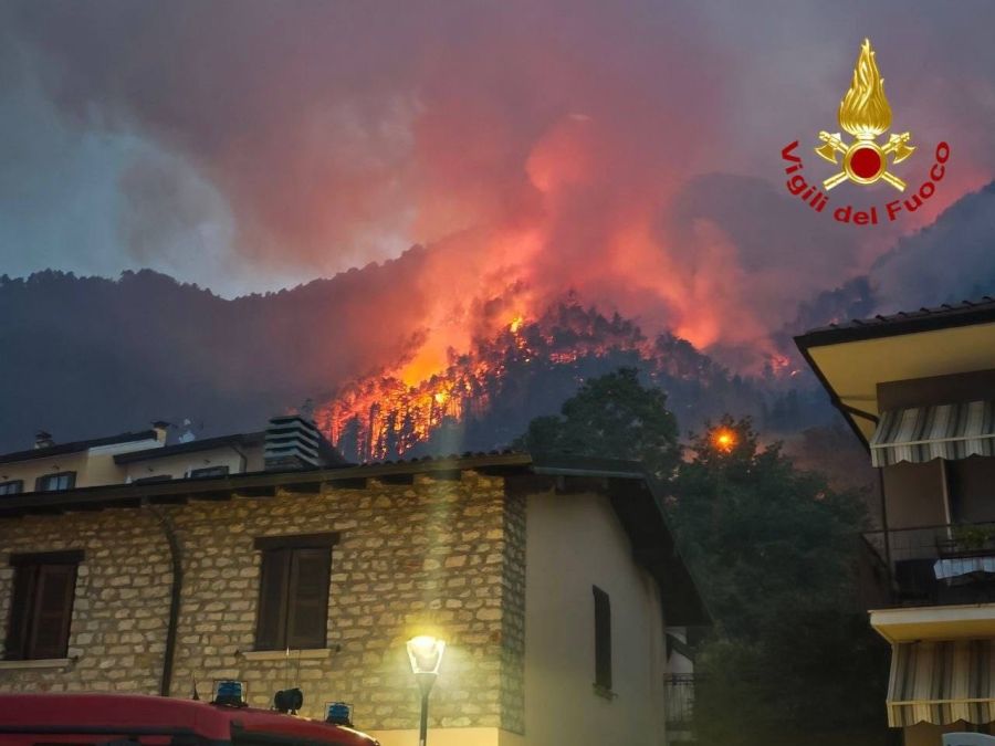 Italien leidet seit Wochen unter extremer Hitze und Alarmstufe Rot.