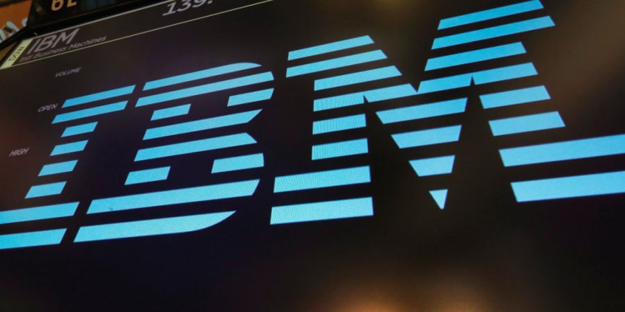 IBM macht weniger Umsatz als gedacht - Aktie stürzt ab (Archivbild)