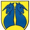 Wappen Gemeinde Wattwil blau gelb