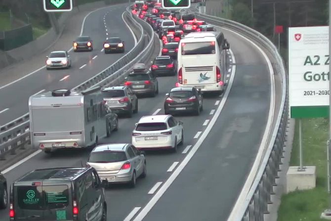 Gotthard Stau