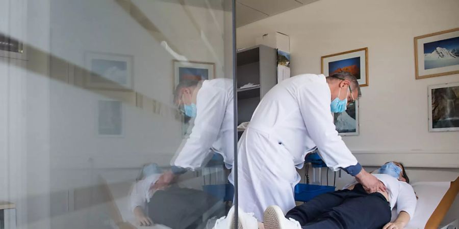 Das Bundesamt für Gesundheit meldete am Donnerstag keine neuen Spitaleintritte. (Archivbild)