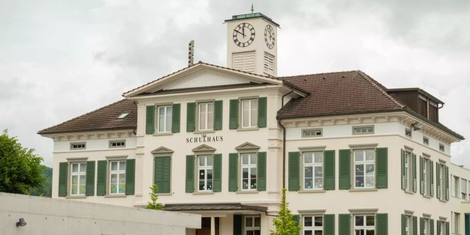 Das Schulhaus Räfis in Buchs (SG). Das Schulhaus Räfis in Buchs (SG).