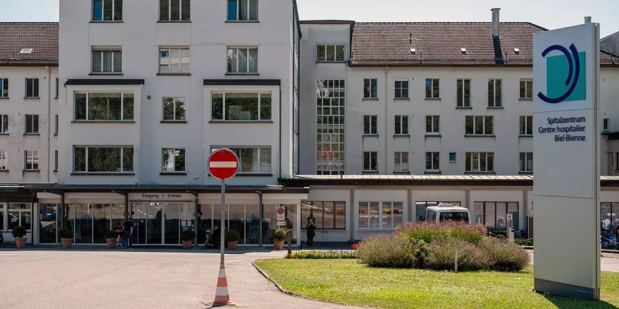 Das Spitalzentrum Centre hospitalier Biel-Bienne am Vogelsang 84 in Biel.