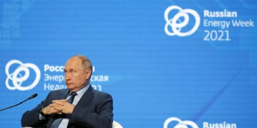 Putin bei Energiemesse