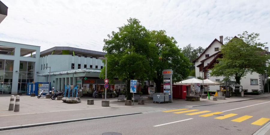 Das Einkaufszentrum Schlosspark in Frauenfeld.