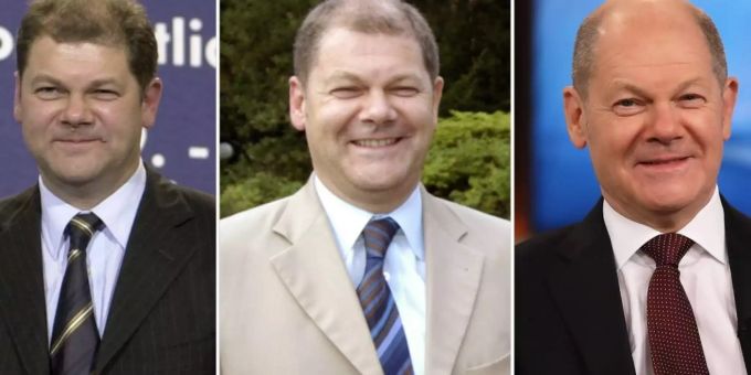 Olaf Scholz in den vergangenen 20 Jahren. Olaf Scholz in den vergangenen 20 Jahren.