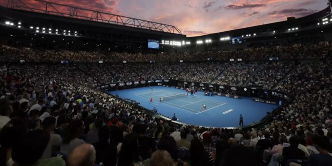 Die Australian Open finden in Melbourne statt. Australian Open
