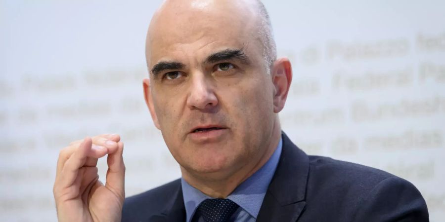 Alain Berset Coronavirus